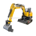 Precio barato China Mini excavadora 800kg 1000kg Mini excavadora sobre orugas de 2 toneladas